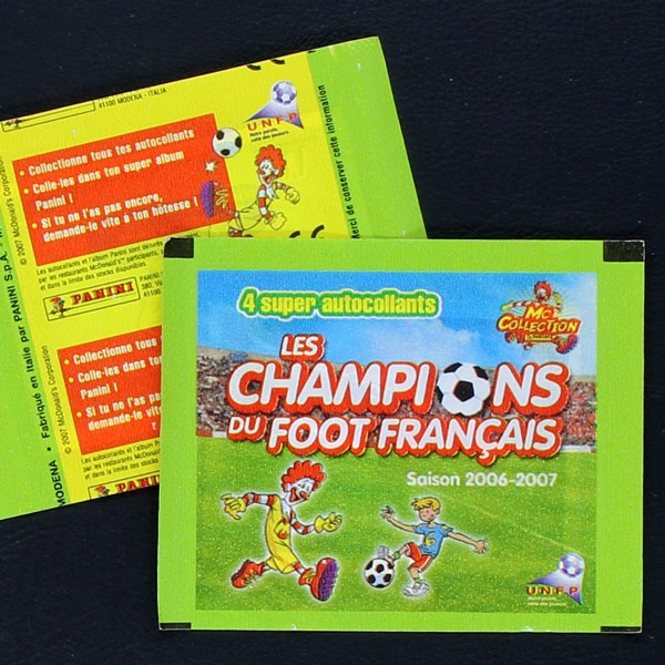 Les Champions du Foot Francais 2006 Panini bag