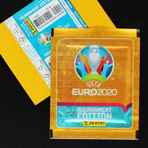 Euro 2020 Tournament Panini sticker bag French Version