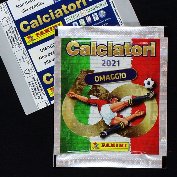 Calciatori 2021 Panini sticker bag Omaggio Version