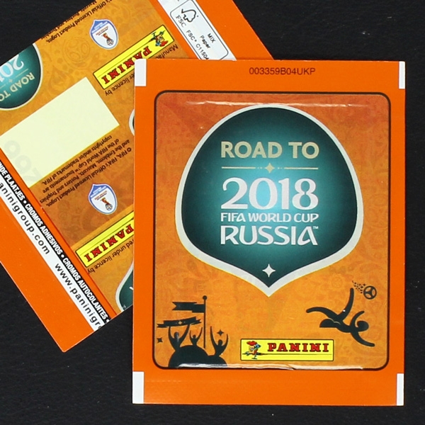 Road to Russia 2018 Panini gelbe Version + Nummer