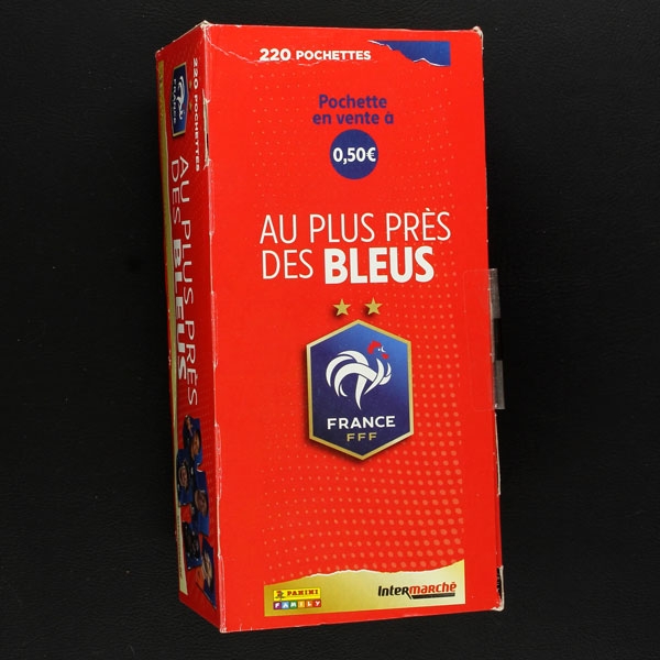 Au plus pres des Bleus  Panini Sticker Box