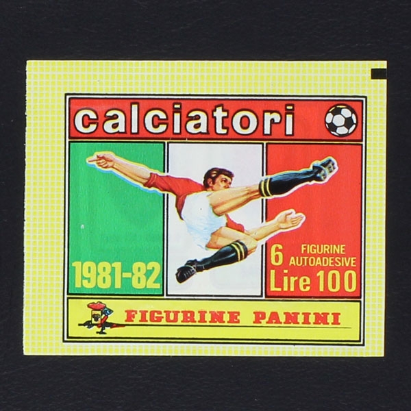 Calciatori 1981 Panini Sticker Tüte