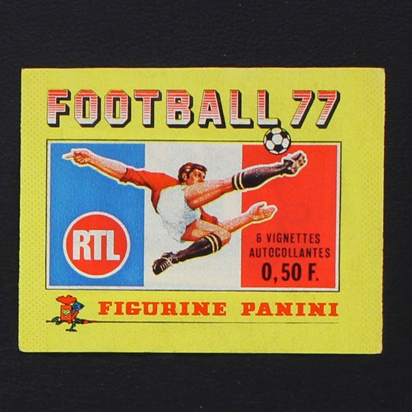 Football 77 Panini Sticker Tüte Frankreich