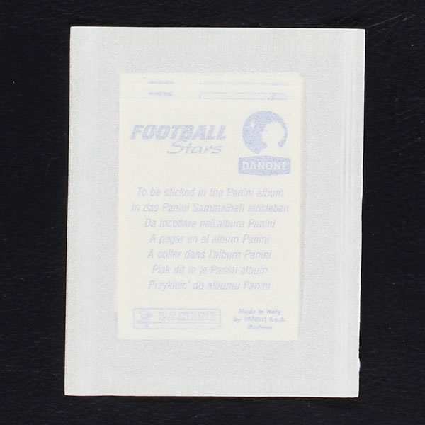 France 98 Panini sticker bag white Danone variant