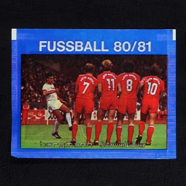 Fußball 80 Bergmann sticker bag