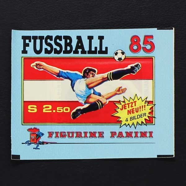 Fußball 85 Panini sticker bag Austria