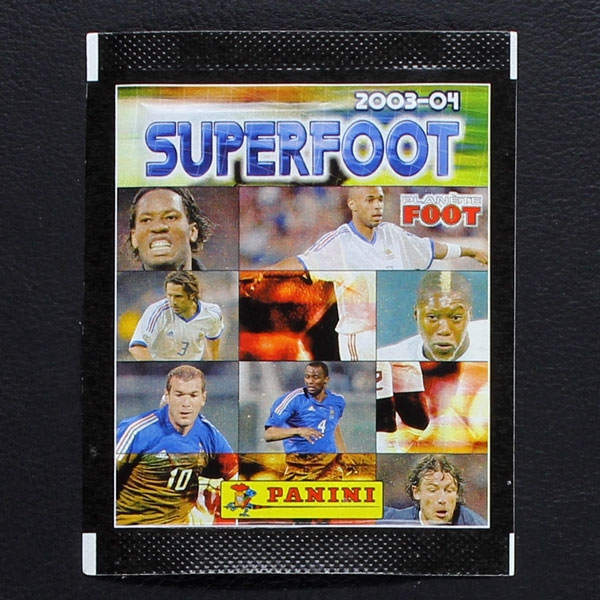 Superfoot 2003 Panini sticker bag