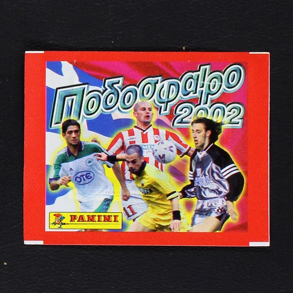 Football 2002 Panini sticker bag Greece