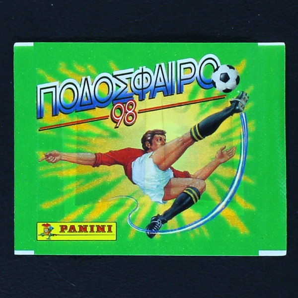 Football 98 Panini sticker bag - Greece Version