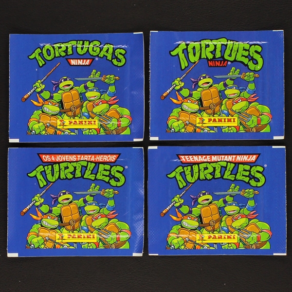 Turtles 1995 Panini Sticker Tüte - 4 Versionen