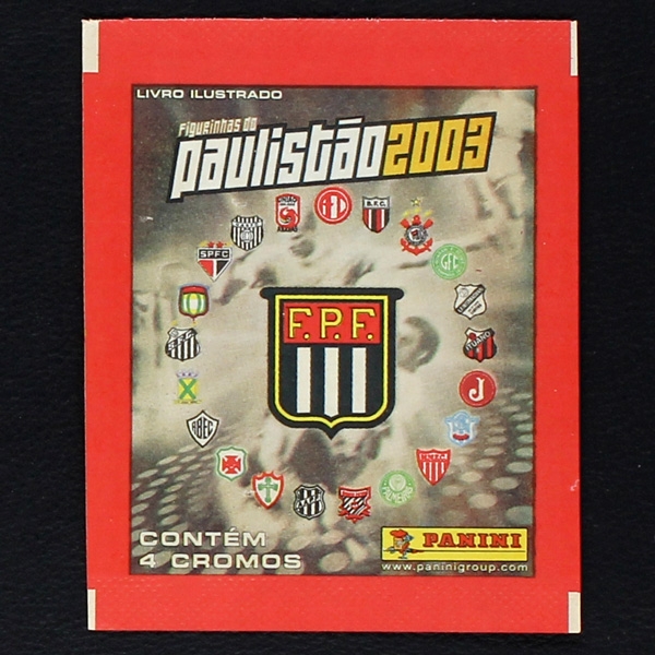 Paulistao 2003 Panini sticker bag