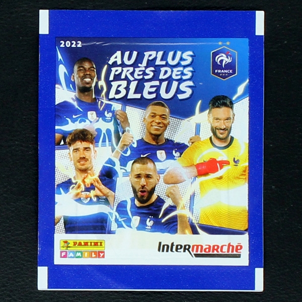 Au plus pres des Blues Panini Sticker Tüte