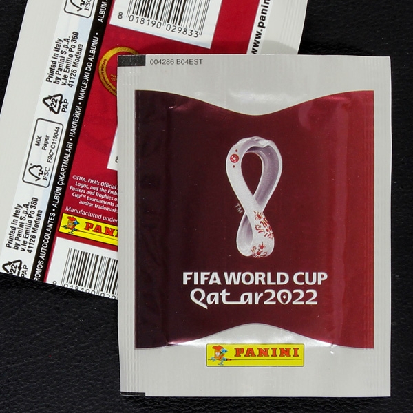 Qatar 2022 Panini Sticker Tüte - EU Version