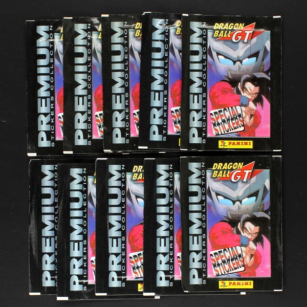 Dragon Ball GT Panini 10 sticker bags