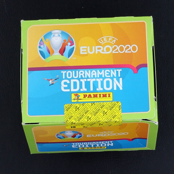 Euro 2020 Panini Sticker Box Tüten Lidl Version grün