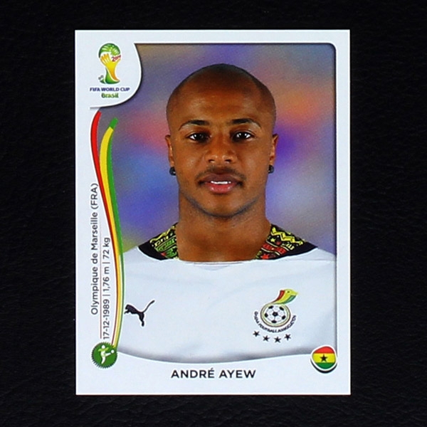 Brasil 2014 Nr. 542 Panini Sticker Andre Ayew