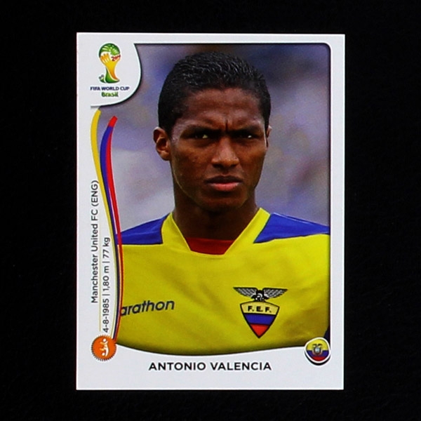 Brasil 2014 Nr. 369 Panini Sticker Antonio Valencia