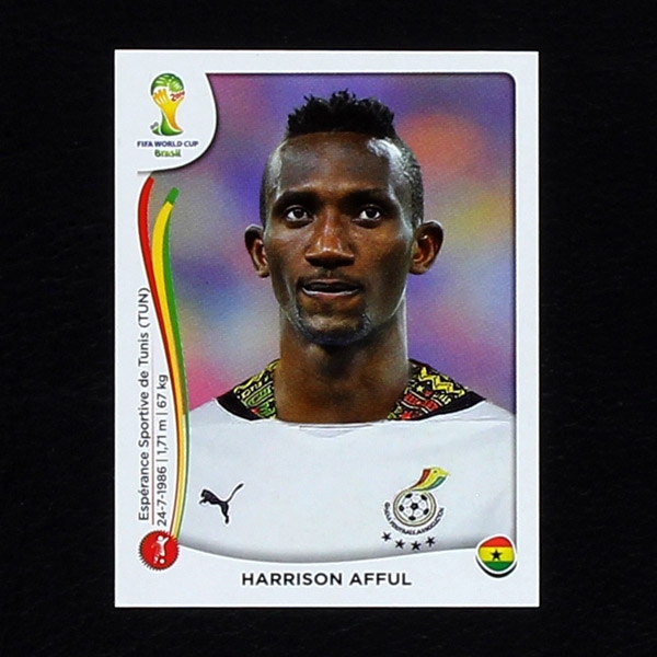 Brasil 2014 No. 532 Panini sticker Harrison Afful