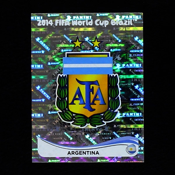 Brasil 2014 Nr. 412 Panini Sticker Argentina Wappen