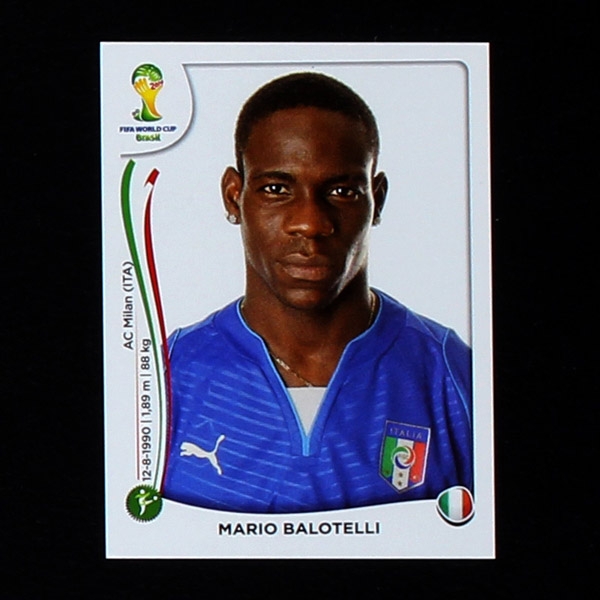 Brasil 2014 Nr. 335 Panini Sticker Balotelli