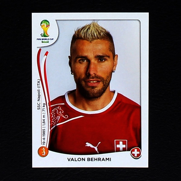 Brasil 2014 Nr. 347 Panini Sticker Behrami