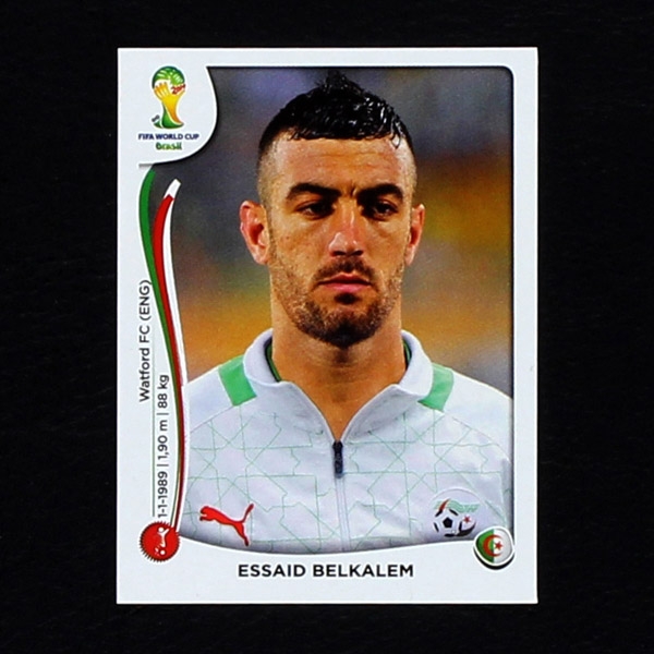 Brasil 2014 Nr. 592 Panini Sticker Essaid Belkalem