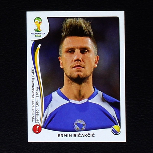 Brasil 2014 No. 436 Panini sticker Ermin Bicakcic