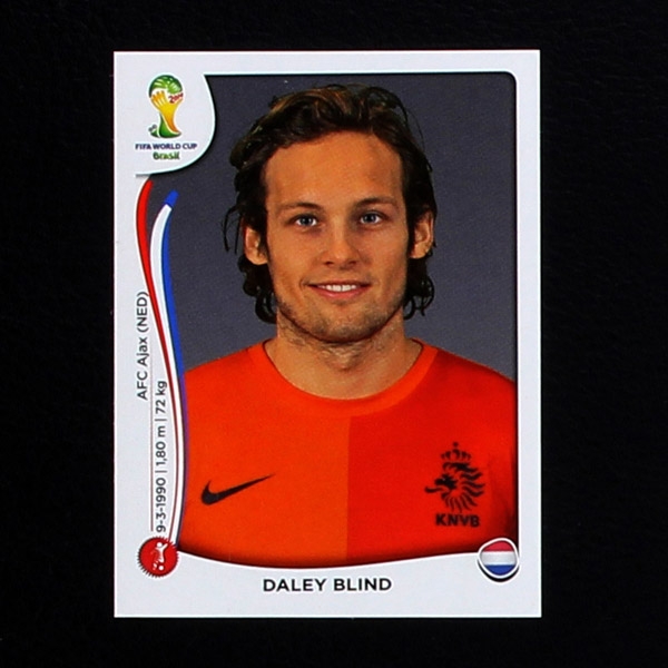 Brasil 2014 Nr. 134 Panini Sticker Daley Blind