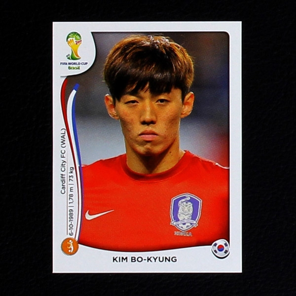 Brasil 2014 Nr. 634 Panini Sticker Kim Bo-Kyung