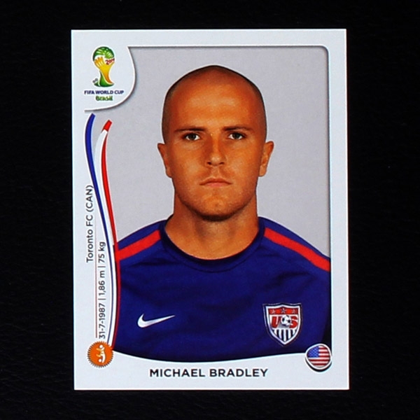 Brasil 2014 Nr. 555 Panini Sticker Michael Bradley