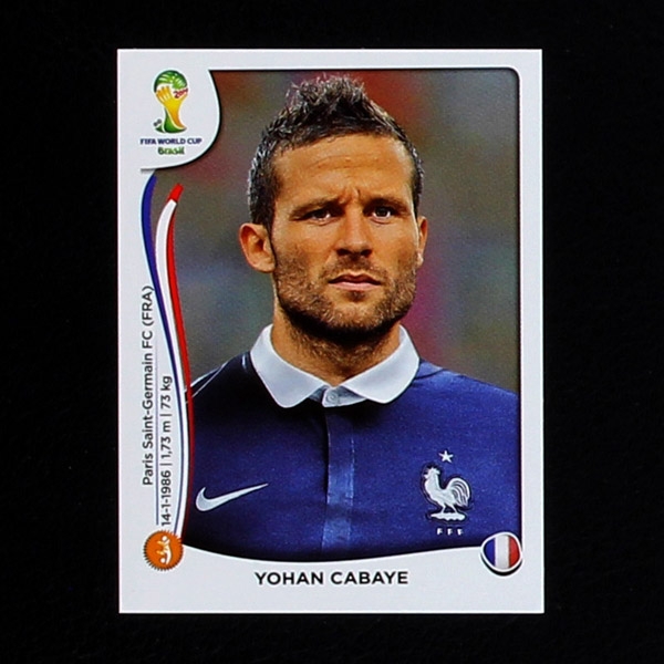 Brasil 2014 Nr. 384 Panini Sticker Cabaye