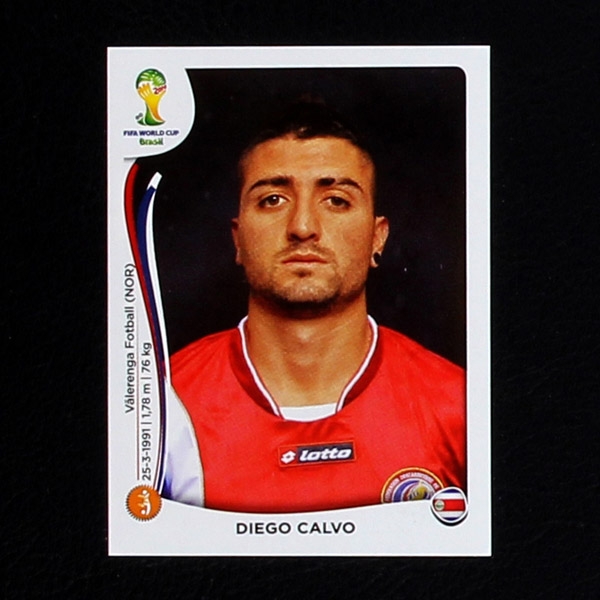 Brasil 2014 Nr. 294 Panini Sticker Diego Calvo