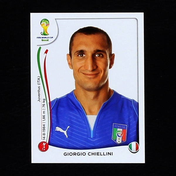 Brasil 2014 Nr. 322 Panini Sticker Chiellini