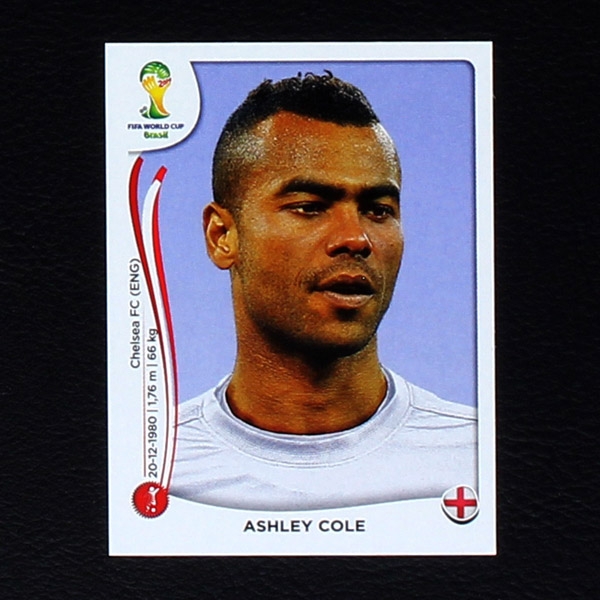 Brasil 2014 Nr. 301 Panini Sticker Ashley Cole