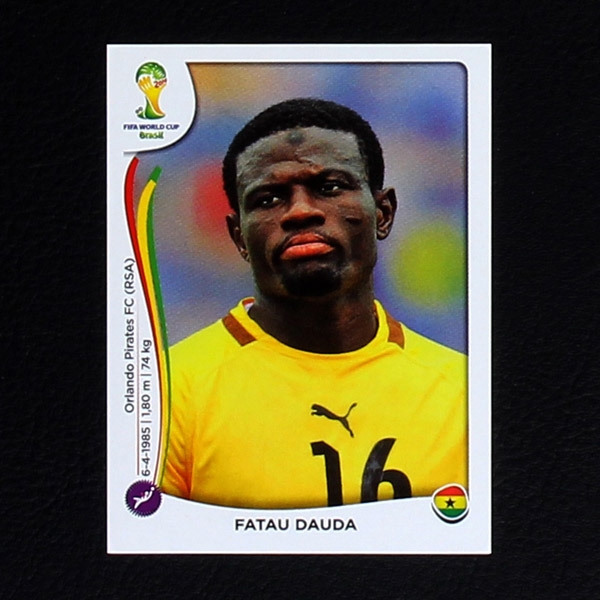 Brasil 2014 Nr. 528 Panini Sticker Fatau Dauda