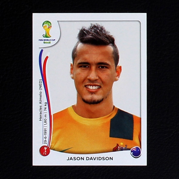 Brasil 2014 Nr. 169 Panini Sticker Jason Davidson