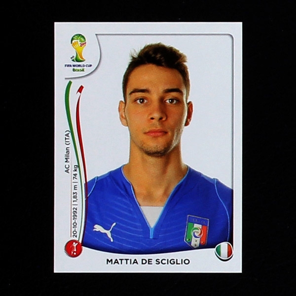 Brasil 2014 Nr. 324 Panini Sticker De Sciglio