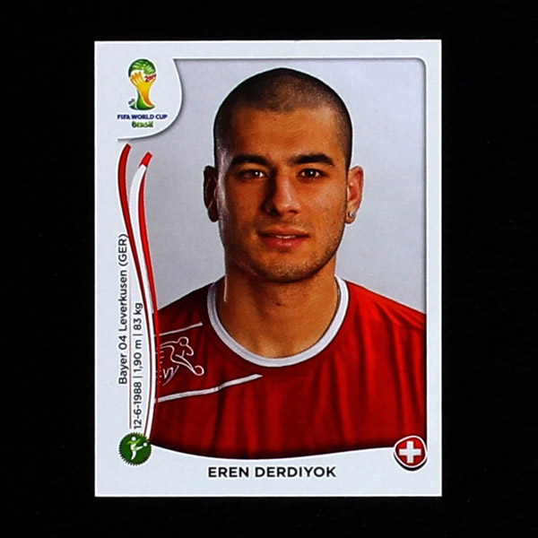 Brasil 2014 Nr. 353 Panini Sticker Derdiyok