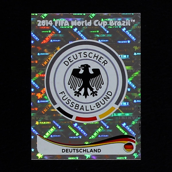 Brasil 2014 No. 488 Panini sticker Deutschland logo