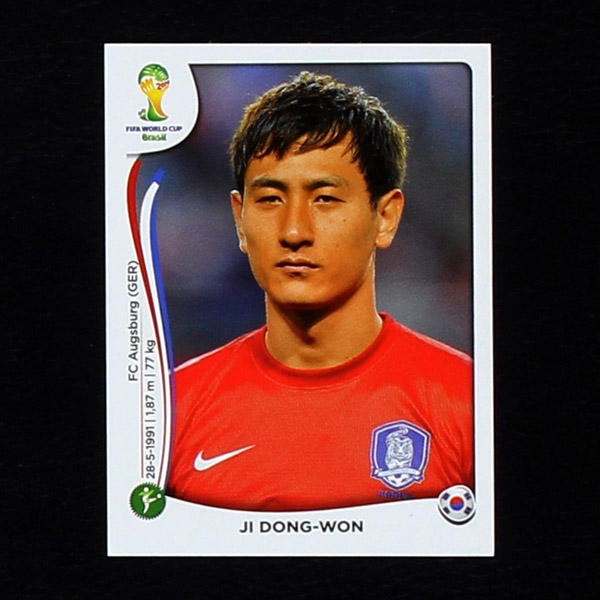 Brasil 2014 Nr. 636 Panini Sticker Ji Dong-Won