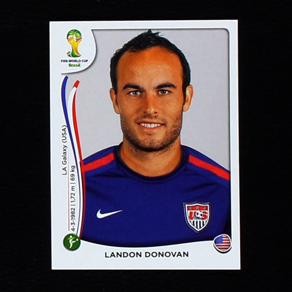 Brasil 2014 Nr. 561 Panini Sticker Landon Donovan