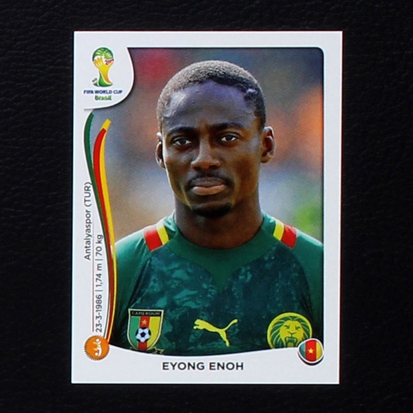 Brasil 2014 Nr. 100 Panini Sticker Eyong Enoh