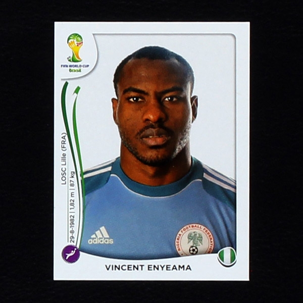 Brasil 2014 Nr. 471 Panini Sticker Vincent Enyeama