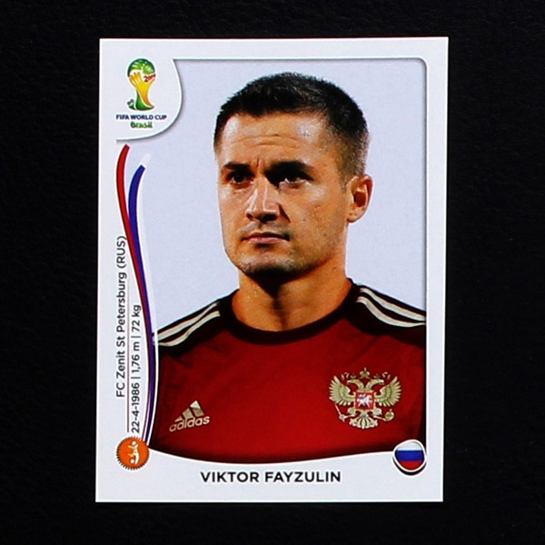 Brasil 2014 Nr. 613 Panini Sticker Viktor Fayzulin