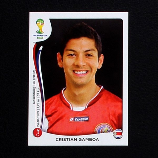 Brasil 2014 Nr. 284 Panini Sticker Cristian Gamboa