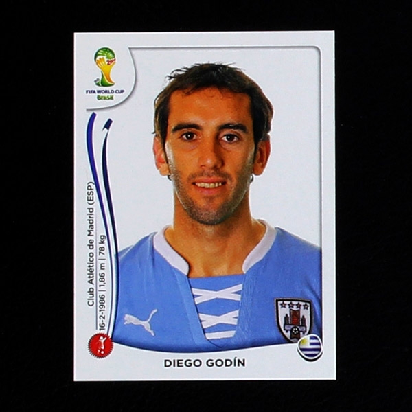 Brasil 2014 Nr. 264 Panini Sticker Godin