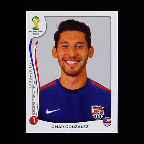 Brasil 2014 Nr. 549 Panini Sticker Omar Gonzalez