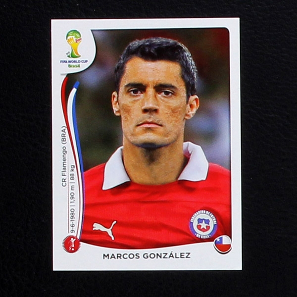 Brasil 2014 Nr. 149 Panini Sticker Marcos Gonzalez