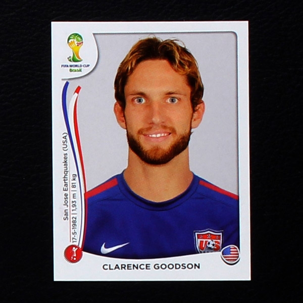 Brasil 2014 Nr. 550 Panini Sticker Clarence Goodson