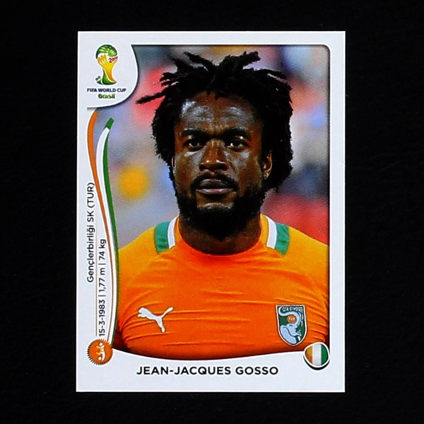 Brasil 2014 Nr. 233 Panini Sticker Gosso